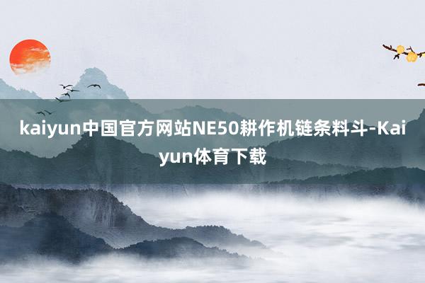 kaiyun中国官方网站NE50耕作机链条料斗-Kaiyun体育下载